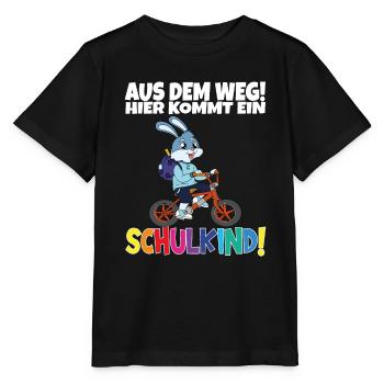 Écolier 2024 entrant à l'école - T-shirt bio MINI CREATOR Stanley/Stella Enfant - noir - Devant - Mikhail (115cm)