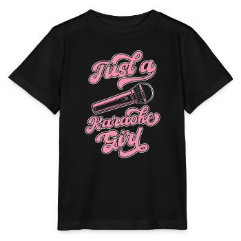 Karaoke Just A Karaoke Girl - Stanley/Stella MINI CREATOR Kids’ T-Shirt - black - Front - Mikhail (115cm)