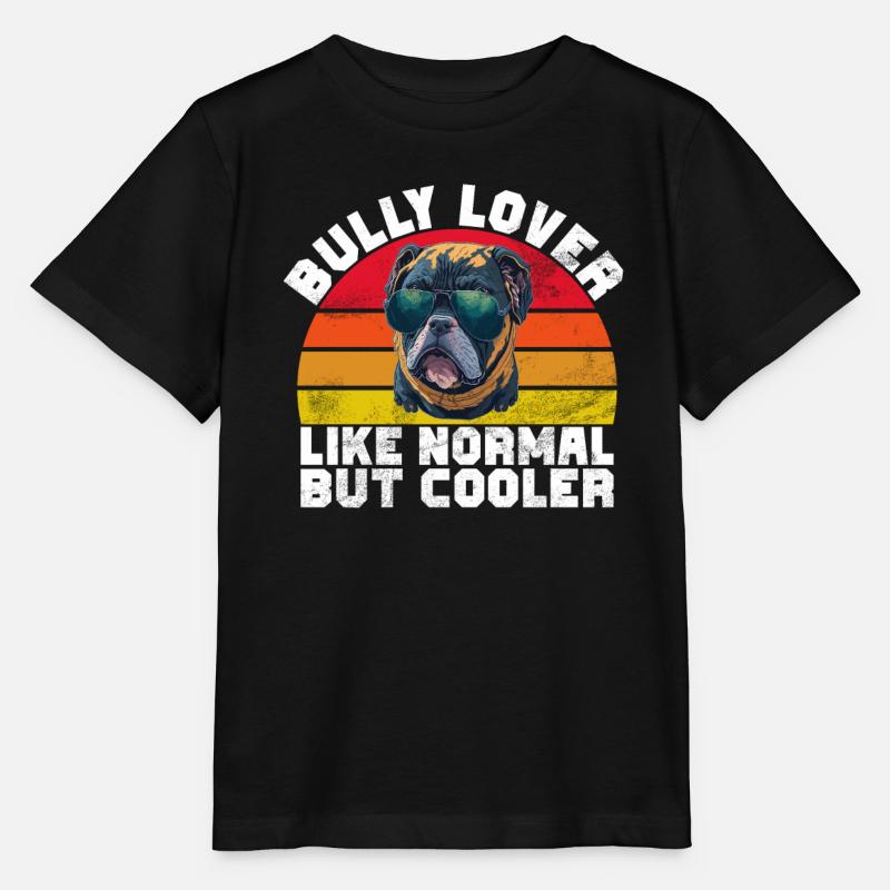 Cadeaux American Bully - T-shirt bio MINI CREATOR Stanley/Stella Enfant - noir