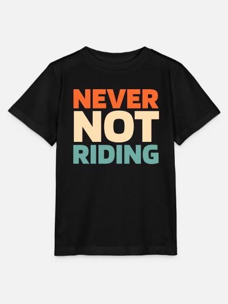 Rodeo Cowboy - Stanley/Stella Kinder T-Shirt MINI CREATOR - Schwarz