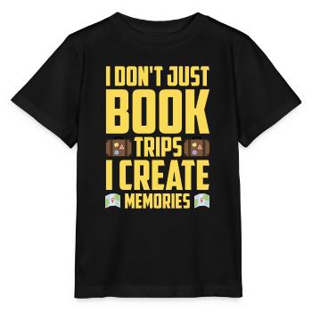 Commis au tourisme Agence de voyages - T-shirt bio MINI CREATOR Stanley/Stella Enfant - noir - Devant - Mikhail (115cm)
