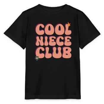 Cool nieces club family fun for niece - Stanley/Stella MINI CREATOR Kids’ T-Shirt - black - Front - Mikhail (115cm)