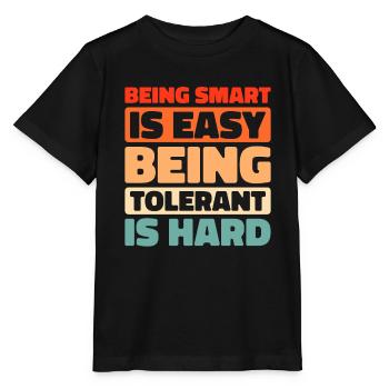 Schwarzer Humor Funny Quote Saying - Stanley/Stella Kinder T-Shirt MINI CREATOR  - Schwarz - Vorne - Mikhail (115cm)