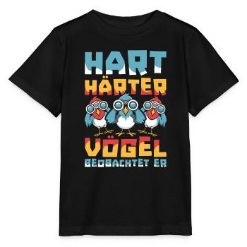 Ornithologues amateurs - T-shirt bio MINI CREATOR Stanley/Stella Enfant - noir - Devant - Mikhail (115cm)