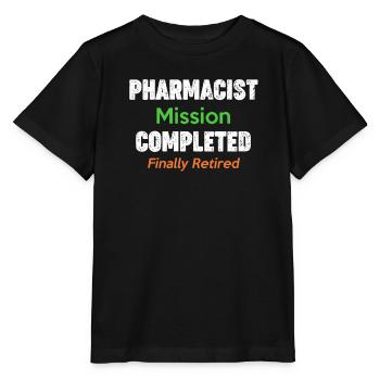 Mission pharmacienne terminée, Propofol - T-shirt bio MINI CREATOR Stanley/Stella Enfant - noir - Devant - Mikhail (115cm)