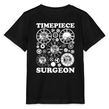 Horloger Horloger Horologues - T-shirt bio MINI CREATOR Stanley/Stella Enfant - noir - Devant - Mikhail (115cm)