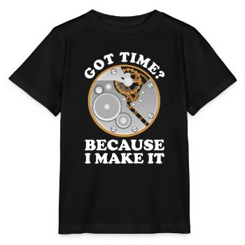 Horloger Horloger Horologues - T-shirt bio MINI CREATOR Stanley/Stella Enfant - noir - Devant - Mikhail (115cm)
