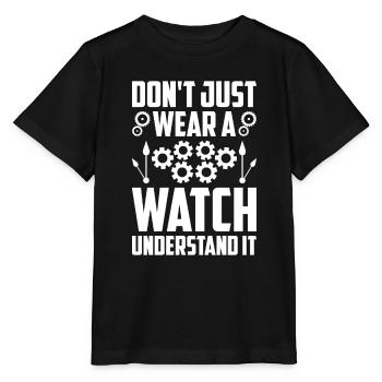 Horloger Horloger Horologues - T-shirt bio MINI CREATOR Stanley/Stella Enfant - noir - Devant - Mikhail (115cm)