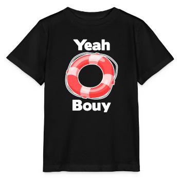Yeah Bouy Funny Lifeguards Island Waterpolo - Stanley/Stella Kinder T-Shirt MINI CREATOR  - Schwarz - Vorne - Mikhail (115cm)