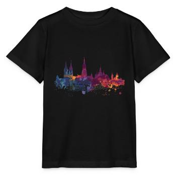 Ulm - T-shirt bio MINI CREATOR Stanley/Stella Enfant - noir - Devant - Mikhail (115cm)