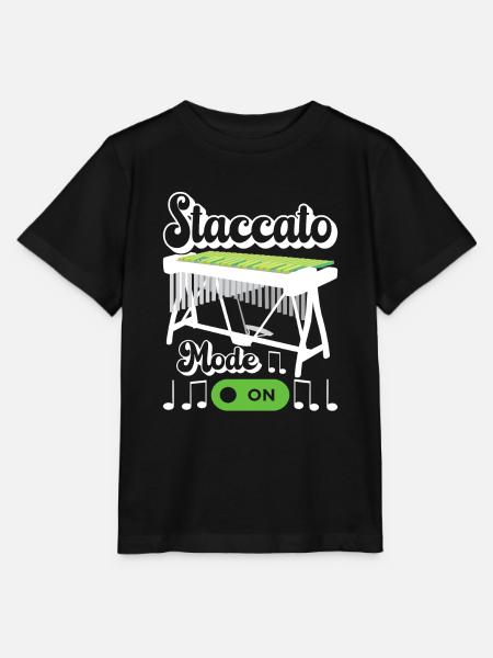 Vibraphon Vibraphonist - Stanley/Stella Kinder T-Shirt MINI CREATOR - Schwarz