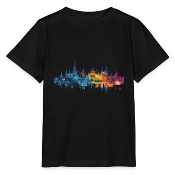 Voerde (Rhin inférieur) - T-shirt bio MINI CREATOR Stanley/Stella Enfant - noir - Devant - Mikhail (115cm)