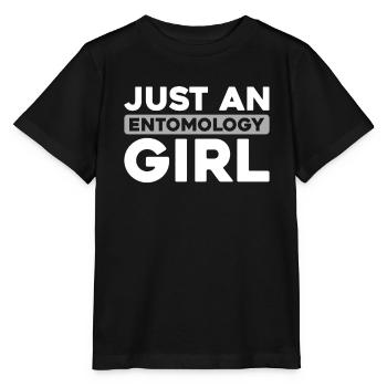 Entomologie Entomologe Insekt - Stanley/Stella Kinder T-Shirt MINI CREATOR  - Schwarz - Vorne - Mikhail (115cm)