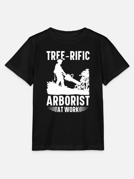 Arborist Baumpfleger Baumkletterer Baumklettern - Stanley/Stella Kinder T-Shirt MINI CREATOR - Schwarz