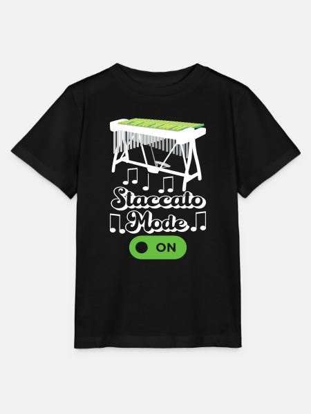 Vibraphon Vibraphonist - Stanley/Stella Kinder T-Shirt MINI CREATOR  - Schwarz