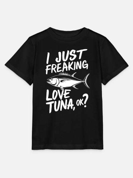 Thunfisch - Stanley/Stella Kinder T-Shirt MINI CREATOR  - Schwarz