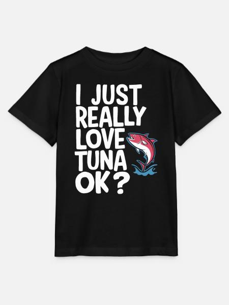 Thunfisch - Stanley/Stella Kinder T-Shirt MINI CREATOR - Schwarz