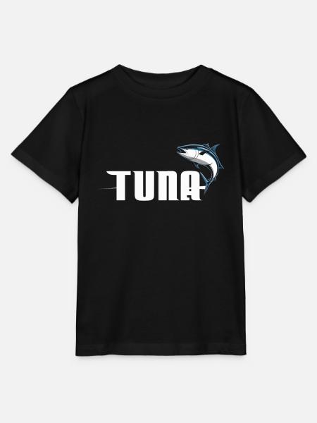 Thunfisch - Stanley/Stella Kinder T-Shirt MINI CREATOR  - Schwarz