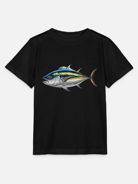 Thunfisch - Stanley/Stella Kinder T-Shirt MINI CREATOR - Schwarz
