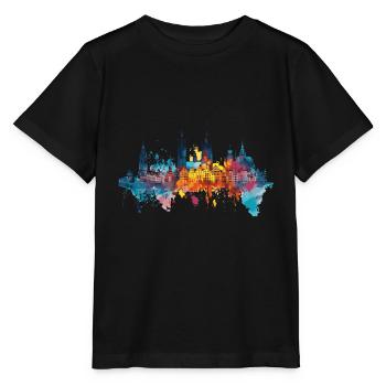 Castle - Stanley/Stella MINI CREATOR Kids’ T-Shirt - black - Front - Mikhail (115cm)