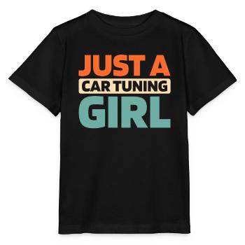 Schrauber Tuner Tuning Juste une fille de tuning de voiture - T-shirt bio MINI CREATOR Stanley/Stella Enfant - noir - Devant - Mikhail (115cm)