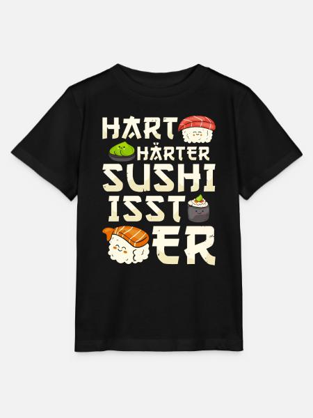 Sushi - Stanley/Stella Kinder T-Shirt MINI CREATOR  - Schwarz