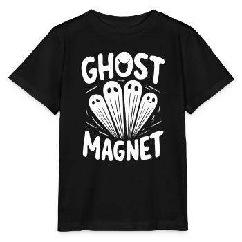 Appât fantôme Halloween Parapsychologie Paranormal - T-shirt bio MINI CREATOR Stanley/Stella Enfant - noir - Devant - Mikhail (115cm)