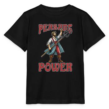Festival des Chevaliers - T-shirt bio MINI CREATOR Stanley/Stella Enfant - noir - Devant - Mikhail (115cm)