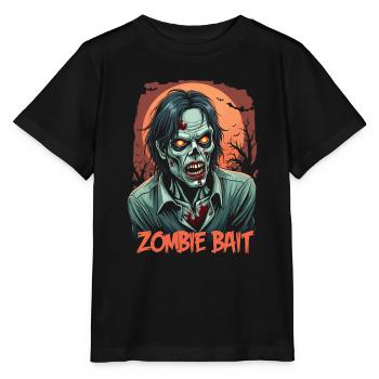 Halloween Zombie Design - Stanley/Stella Kinder T-Shirt MINI CREATOR  - Schwarz - Vorne - Mikhail (115cm)
