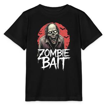 Halloween Zombie Design - Stanley/Stella Kinder T-Shirt MINI CREATOR  - Schwarz - Vorne - Mikhail (115cm)