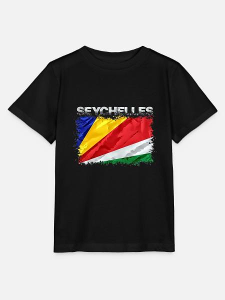 Seychellen - Stanley/Stella Kinder T-Shirt MINI CREATOR - Schwarz