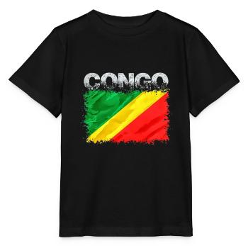 Congo - T-shirt bio MINI CREATOR Stanley/Stella Enfant - noir - Devant - Mikhail (115cm)