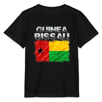 Guinée-Bissau - T-shirt bio MINI CREATOR Stanley/Stella Enfant - noir - Devant - Mikhail (115cm)
