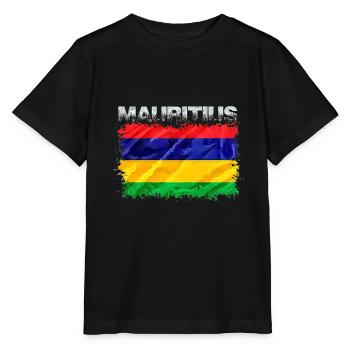 Mauritius - Stanley/Stella MINI CREATOR Kids’ T-Shirt - black - Front - Mikhail (115cm)