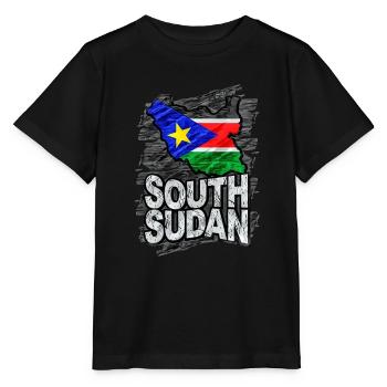 Sudan - Stanley/Stella MINI CREATOR Kids’ T-Shirt - black - Front - Mikhail (115cm)