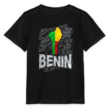 Bénin - T-shirt bio MINI CREATOR Stanley/Stella Enfant - noir - Devant - Mikhail (115cm)
