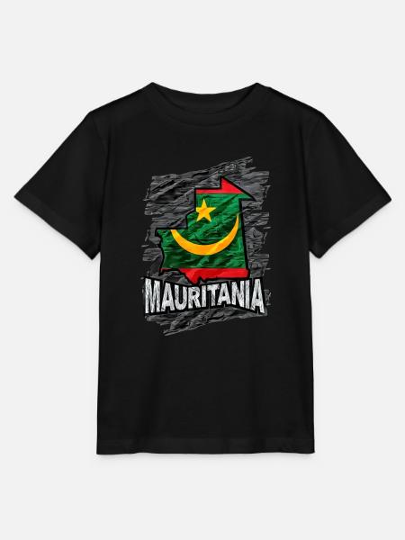 Mauretanien - Stanley/Stella Kinder T-Shirt MINI CREATOR - Schwarz