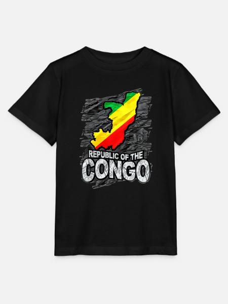 Kongo - Stanley/Stella Kinder T-Shirt MINI CREATOR - Schwarz