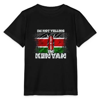 Kenya - T-shirt bio MINI CREATOR Stanley/Stella Enfant - noir - Devant - Mikhail (115cm)