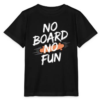Skater Life: Downhill Longboarding Und Street - Stanley/Stella Kinder T-Shirt MINI CREATOR  - Schwarz - Vorne - Mikhail (115cm)