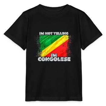 Congo - T-shirt bio MINI CREATOR Stanley/Stella Enfant - noir - Devant - Mikhail (115cm)