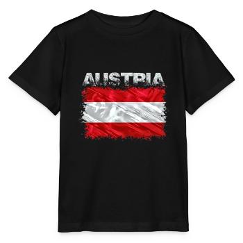 Autriche - T-shirt bio MINI CREATOR Stanley/Stella Enfant - noir - Devant - Mikhail (115cm)