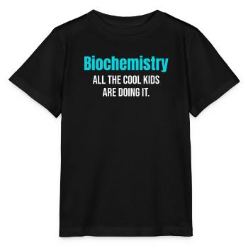 Biochemie Alle Coolen Kids Machen Das. - Stanley/Stella Kinder T-Shirt MINI CREATOR  - Schwarz - Vorne - Mikhail (115cm)