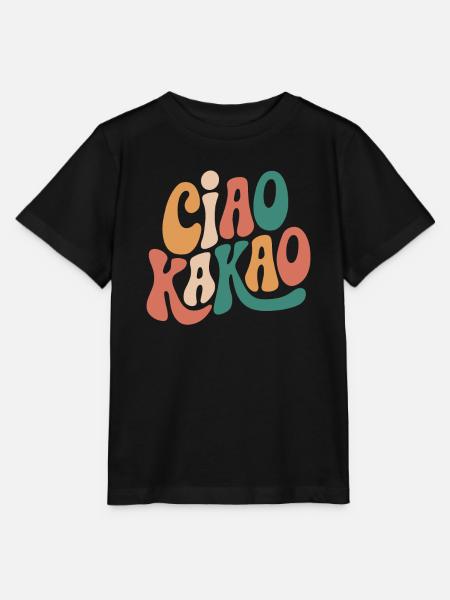 Ciao Kakao - Stanley/Stella Kinder T-Shirt MINI CREATOR  - Schwarz