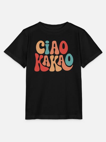 Ciao Kakao - Stanley/Stella Kinder T-Shirt MINI CREATOR  - Schwarz
