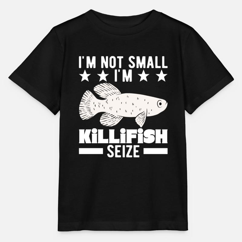 Killifish Quarium Fish - Stanley/Stella MINI CREATOR Kids’ T-Shirt - black