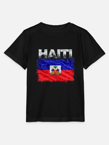 Haiti - Stanley/Stella Kinder T-Shirt MINI CREATOR - Schwarz