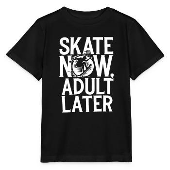 Skater Life: Downhill Longboarding Und Street - Stanley/Stella Kinder T-Shirt MINI CREATOR  - Schwarz - Vorne - Mikhail (115cm)