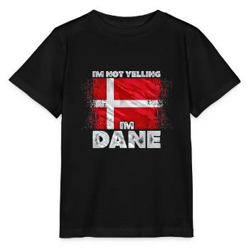 Denmark - Stanley/Stella MINI CREATOR Kids’ T-Shirt - black - Front - Mikhail (115cm)