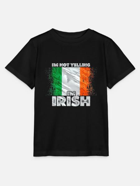 Irland - Stanley/Stella Kinder T-Shirt MINI CREATOR - Schwarz